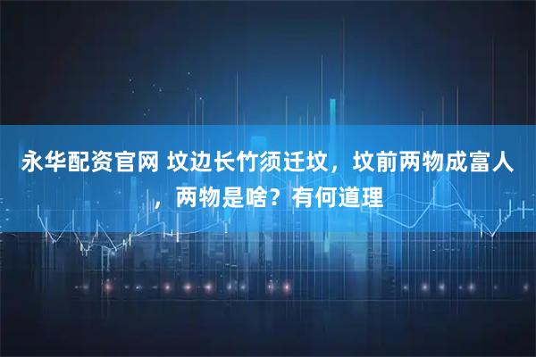 永华配资官网 坟边长竹须迁坟，坟前两物成富人，两物是啥？有何道理