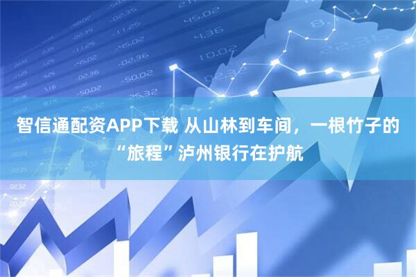 智信通配资APP下载 从山林到车间，一根竹子的“旅程”泸州银行在护航